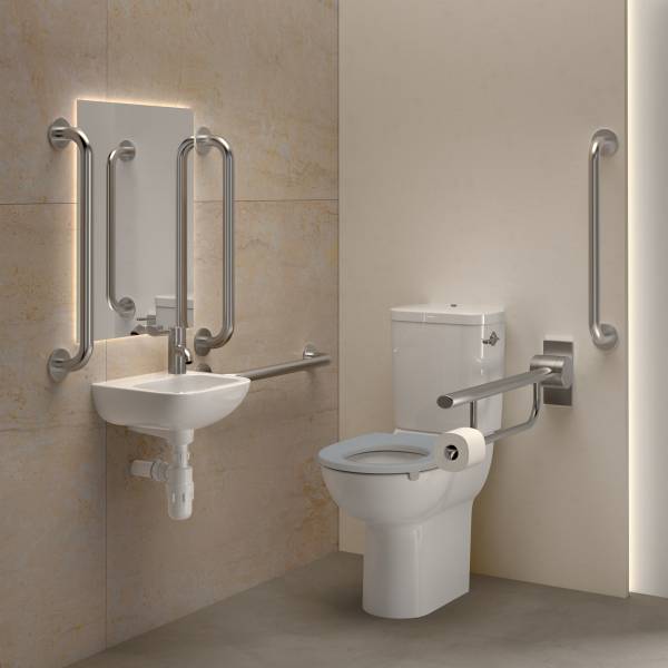 Contour 21 Grab Rail, Straight - 60cm - Grab Rail