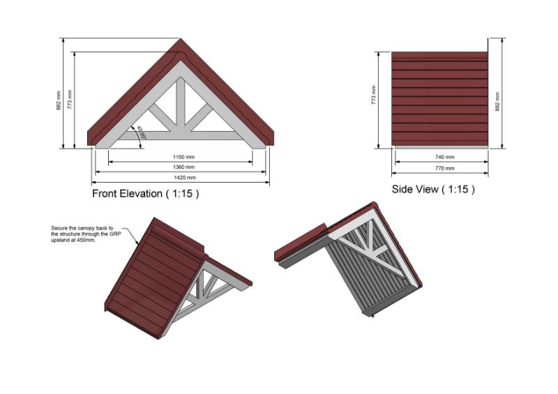 Apex Door Canopy