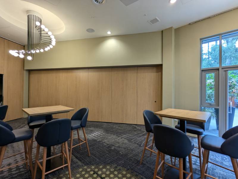 Dorma Variflex Manual Acoustic moveable wall - Center Parcs Benefits from Flexible Conference Space