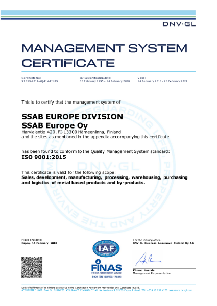 SSAB-Europe-Management-system-certificate-9001-EN-2018-03