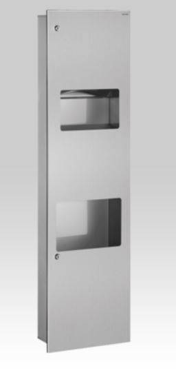 Combi Paper Towel Dispenser/ Hand Dryer and Bin