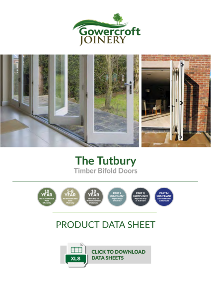 Tutbury Timber Bifold Door Data Sheet