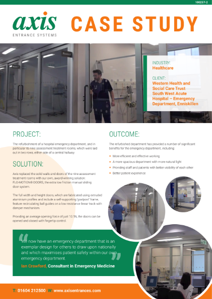 Axis Case Study 32 South West Acute Hospital Enniskillen