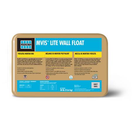  MVIS™ Lite Wall Float - Lightweight Thick Bed Mortar