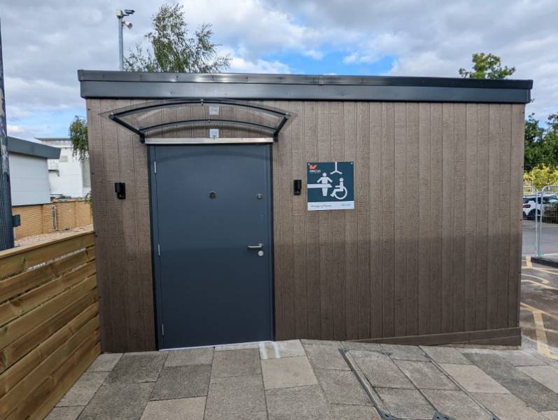 Modular Changing Places   - External Changing Places Toilet
