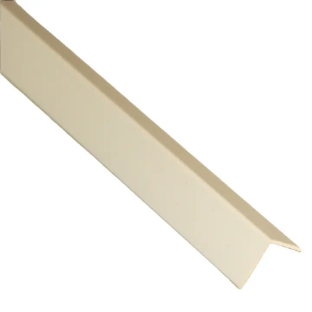 Lister & profiler - Hjørnelist pvc 15x15mm hvit 250cm