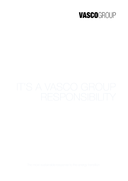 Vasco Group Sustainability Brochure