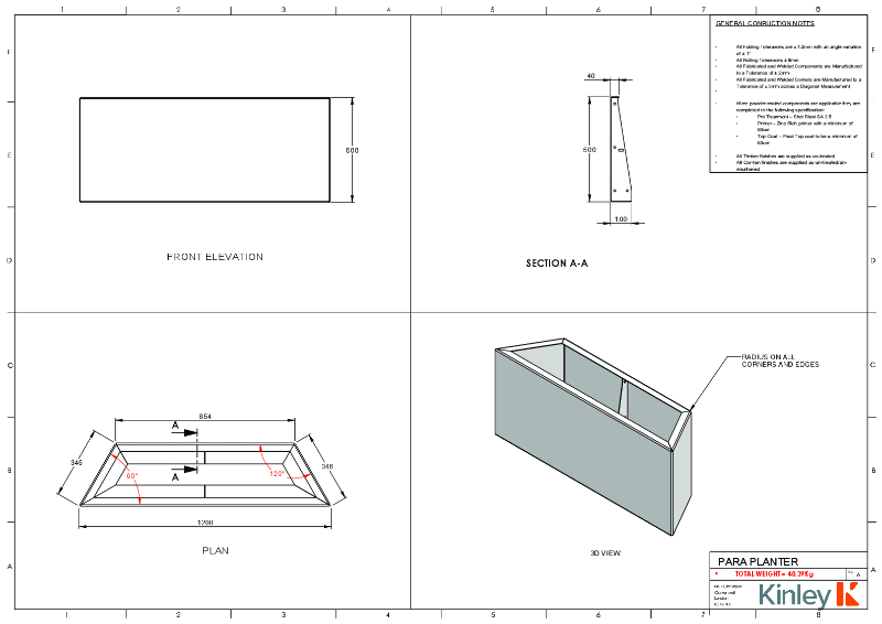 KAIRO Technical Drawing