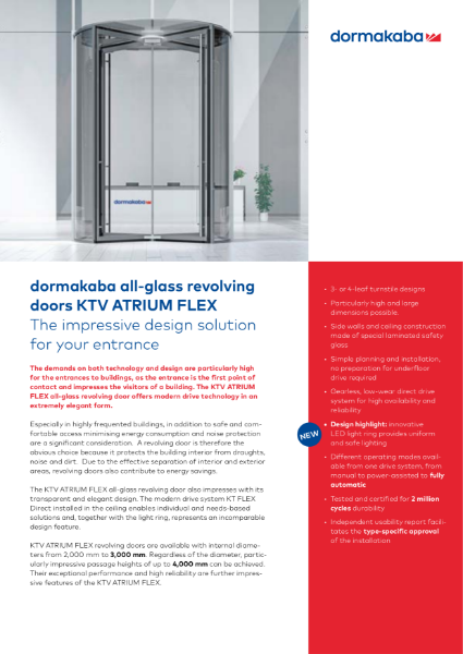KTV Atrium Flex Factsheet