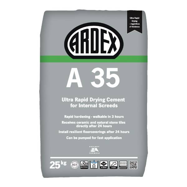 ARDEX A 35 Ultra Rapid Drying Screed Cement