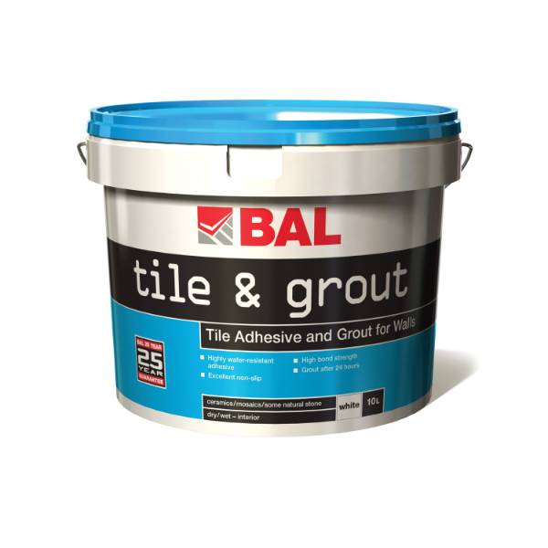 Tile and Grout - Tile adhesive and grout