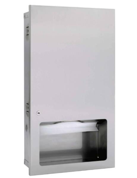 BC27-3SCA Dolphin Recessed Paper Towel Dispenser