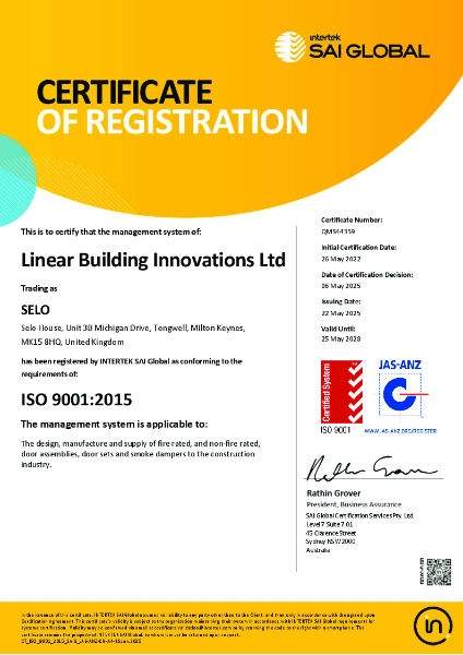 ISO 9001 Certificate 
