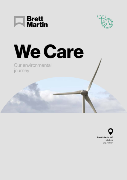 We Care - Our environmental journey