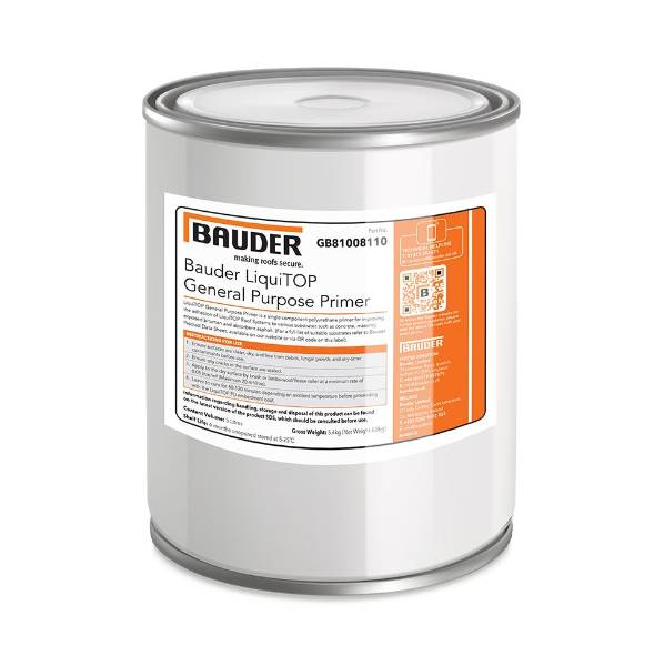 Bauder LiquiTOP General Purpose Primer - Single Component Polyurethane Primer