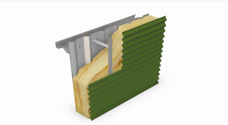 Profiled sheet self-supporting cladding systems
