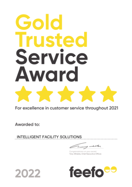 Certificate - Gold Trusted Service 2022