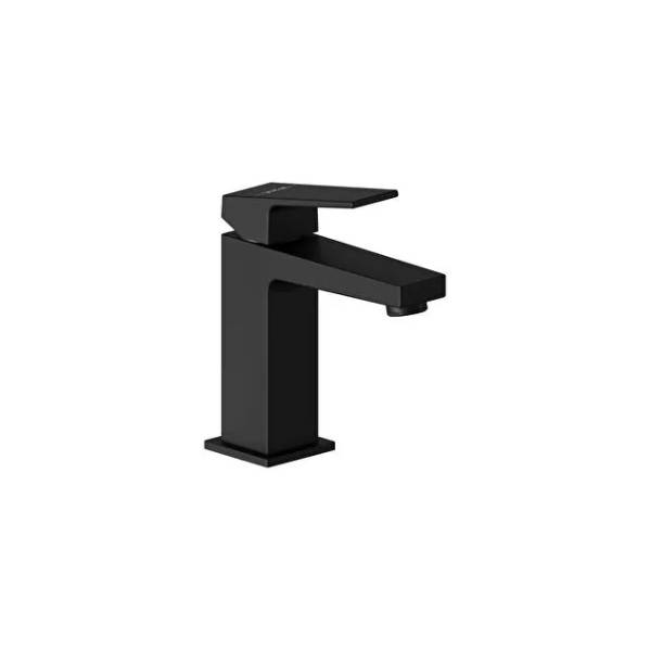 A4372036VUK- Minimax Square compact basin mixer, Matt Black - Mixer Tap