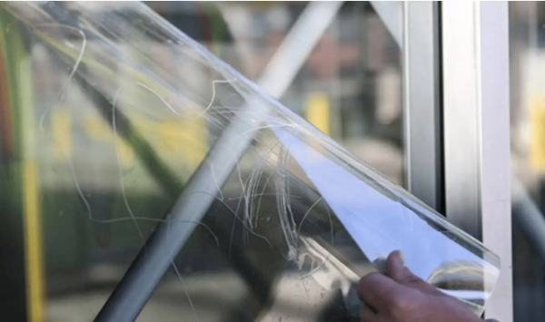 Glass Shield 6-Mil Clear Anti-Graffiti Film - Anti-Graffiti Window Film