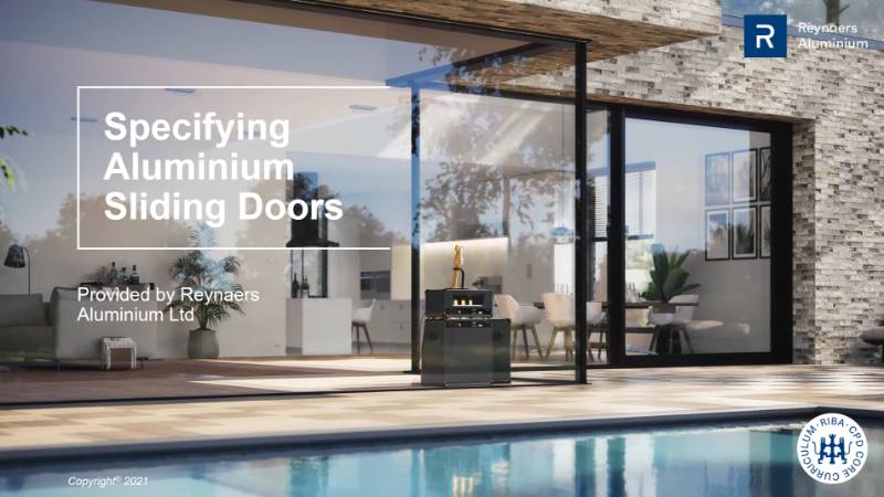 Specifying Aluminium Sliding Doors