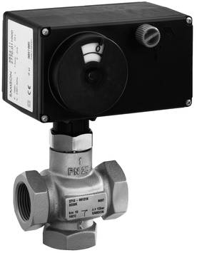 3 Port Motorised Valve - Screwed 3226 - Three-way Valve and Actuator
