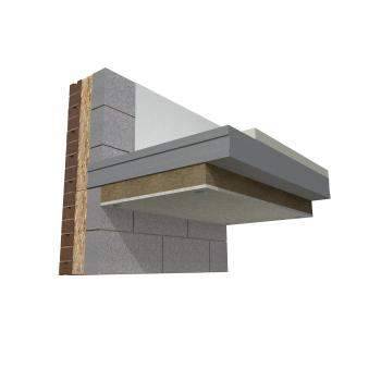 Knauf Insulation - Rocksilk® Soffit Linerboard Extra - Structural soffit insulation - Rock Mineral Wool Slab