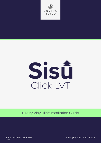 Sisu Click LVT Installation guide