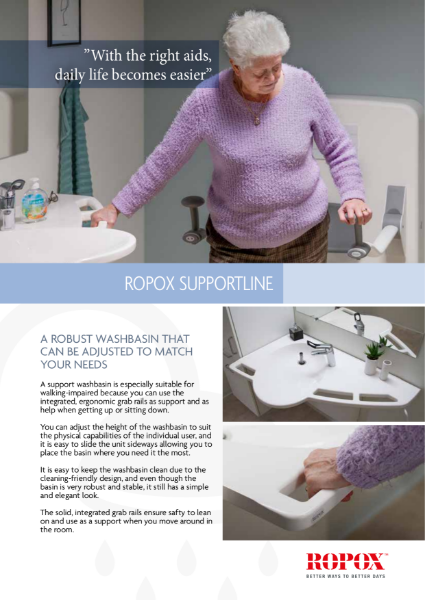 Ropox SupportLine washbasin