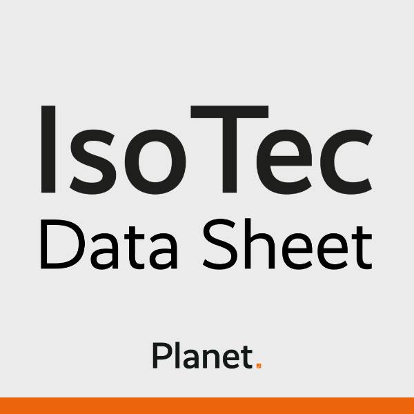 Planet IsoTec Glazed Swing Door Data Sheet