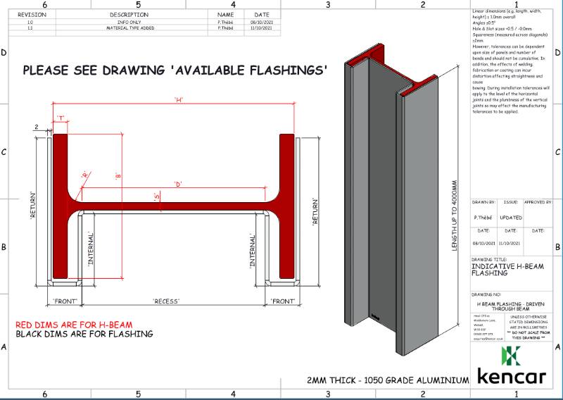 Feature Beam Drawing