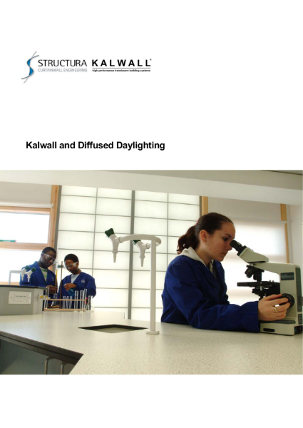 Kalwall - Diffused daylighting
