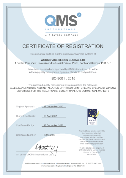 ISO9001 Certificate