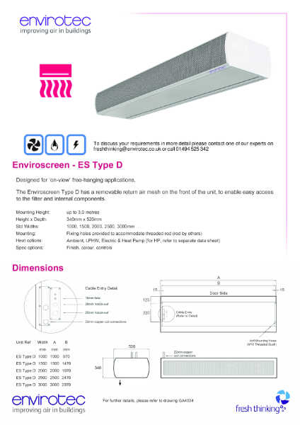 Enviroscreen - ES Type D