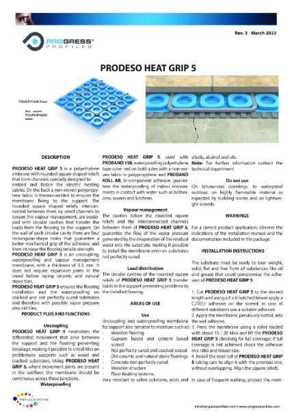 Prodeso Heat Grip 5