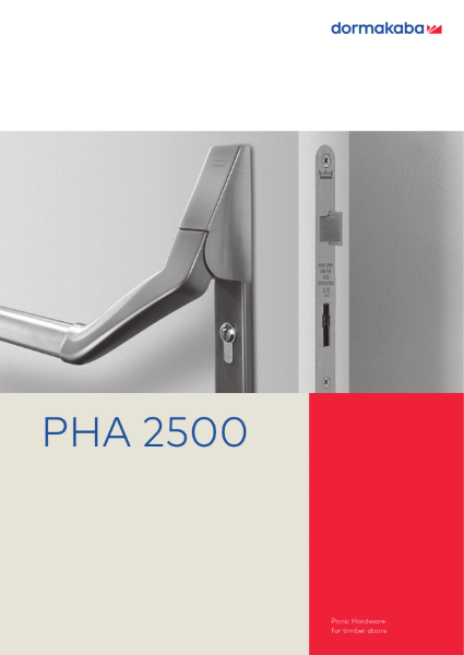 PHA 2500 Panic Hardware