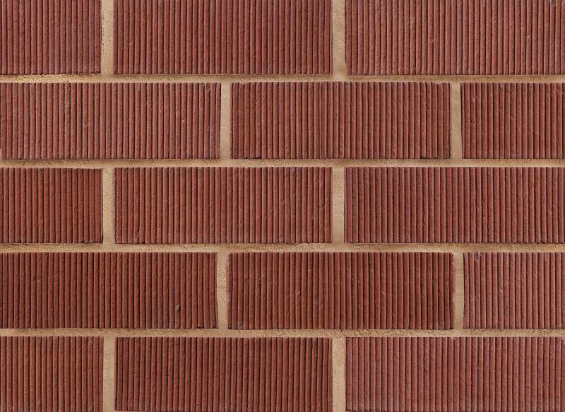 Carlton Ribbed Red Clay Brick Michelmersh Brick Holdings PLC NBS Source