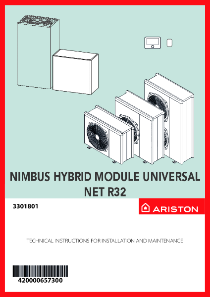 ARISTON Nimbus M HYBRID - Installation Manual