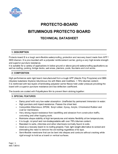 Datasheet - Protecto-board
