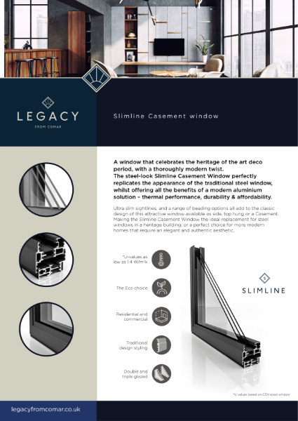Legacy Slimline Window