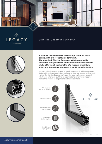 Slimline Window datasheet