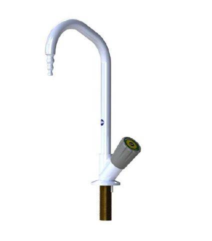 Arboles UK Bench Mounted Cold Water Swan Neck Tap With Removable Nozzle
