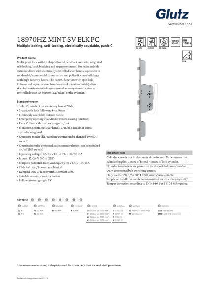 18970HZ MINT SV ELK PC Electrically Coupled