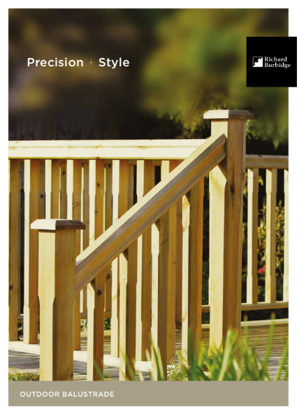 Consumer Brochure Outdoor Decking Balustrade