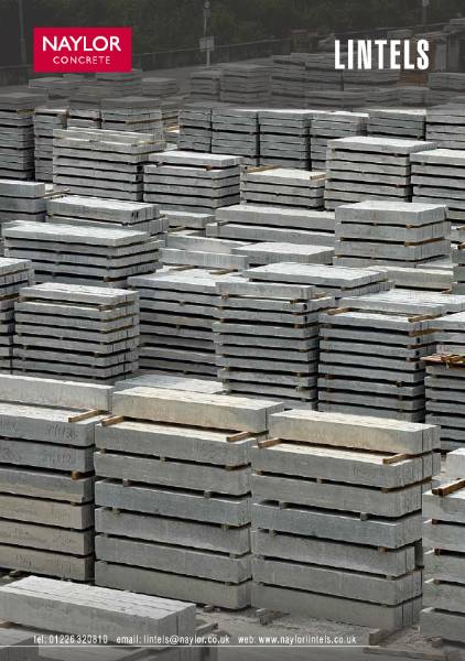 Naylor Concrete Lintel Brochure