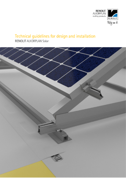 RENOLIT ALKORPLAN Solar Technical Guidelines