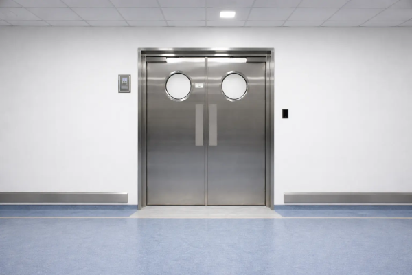 Sanidor Pass - Hygienic Steel Hinged Doors - Powder Coated - Hinged Steel Door