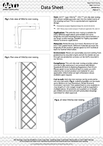 SN9-55-Data Sheet