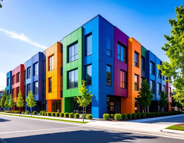 Benx Safewall® with Cladcolour - Rainscreen Cladding System