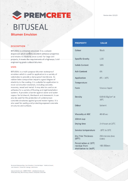 Bituseal TDS