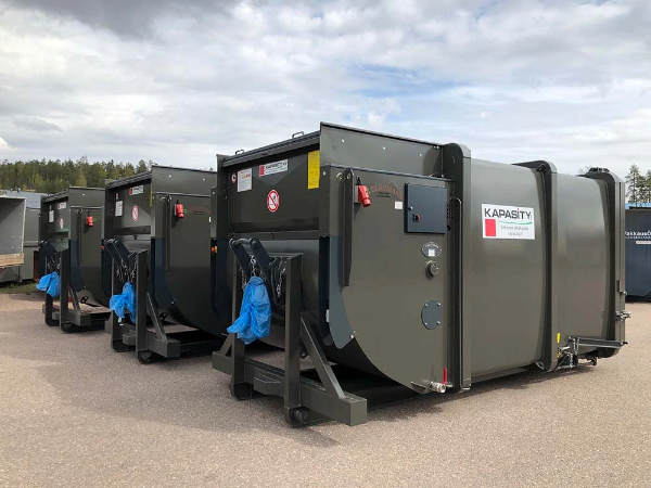 Jätepuristimet - Bergmann MPB-combi­puristimet